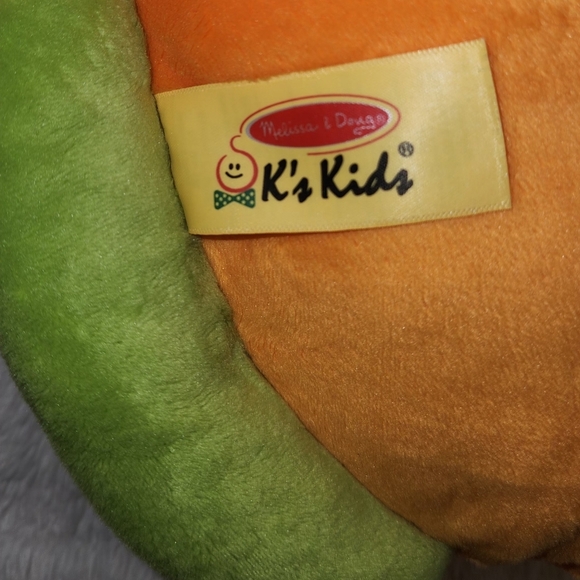 Melissa & Doug Flip Fish 12" plush w/squeaker, crinkle Baby Toy K's Kids - Picture 6 of 6